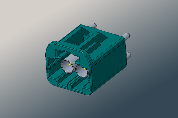 Mini-FAKRA板端连接器